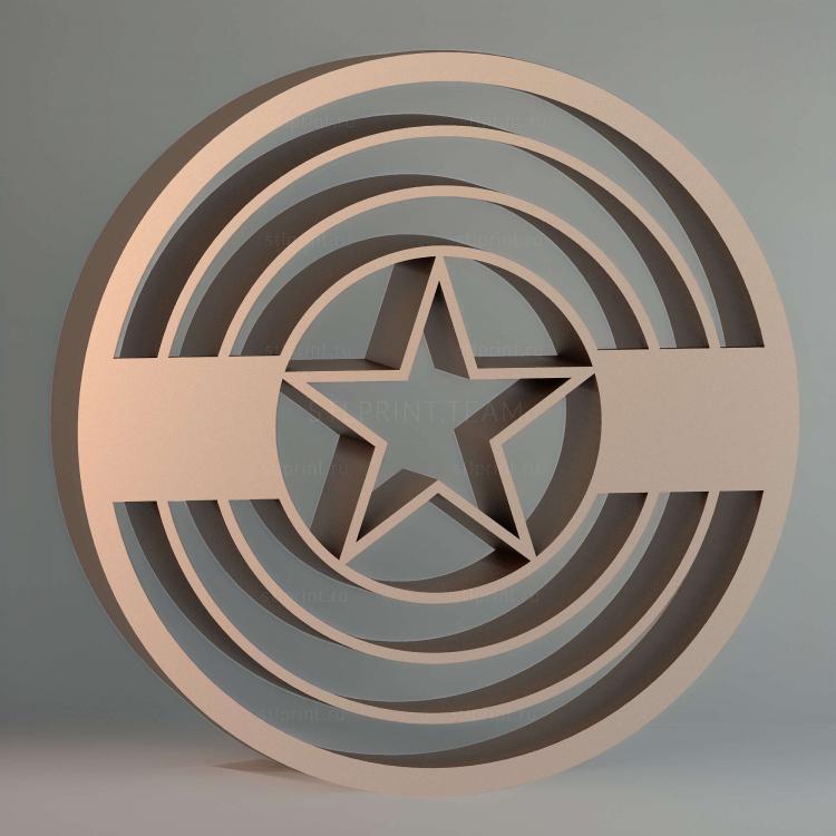 Формочка для печенья Captain America v1