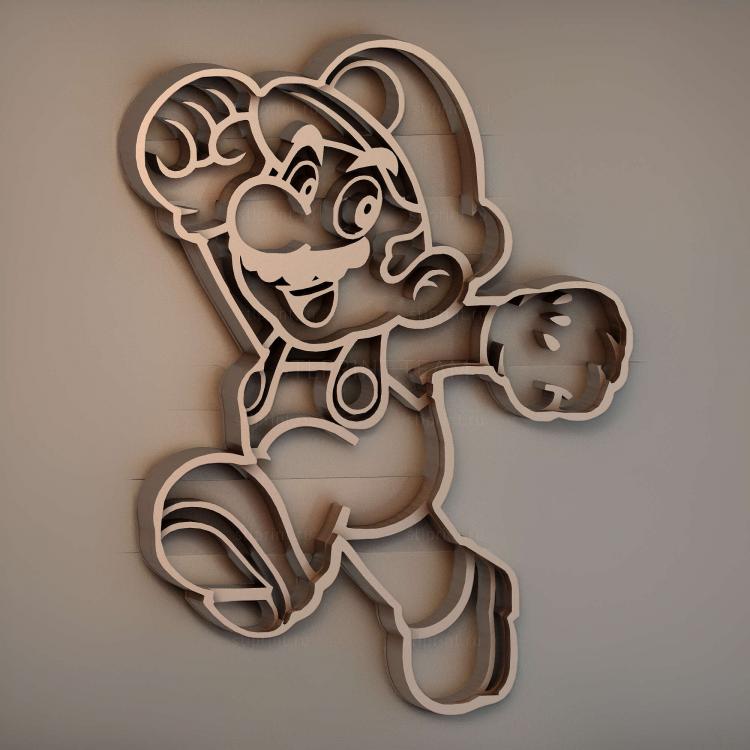 Формочка для печенья mariocookiecutter