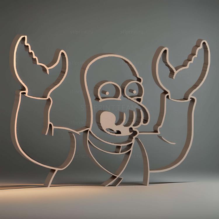 Формочка для печенья Zoidberg