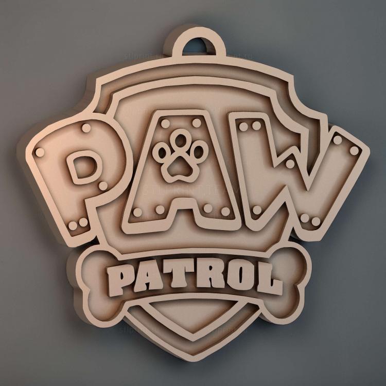 Логотип Paw Patrol