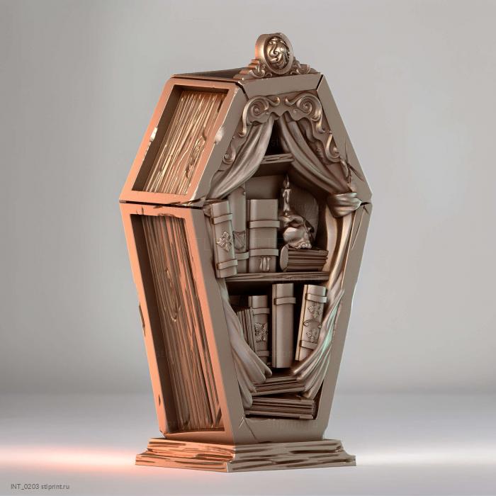 Книжный Шкаф для Реквизита Castel