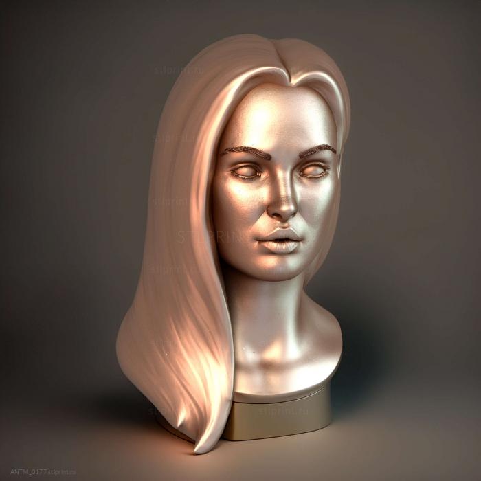 Реалистичная Женская Голова