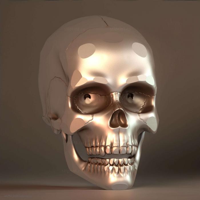 ЧЕРЕП для 3D-печати