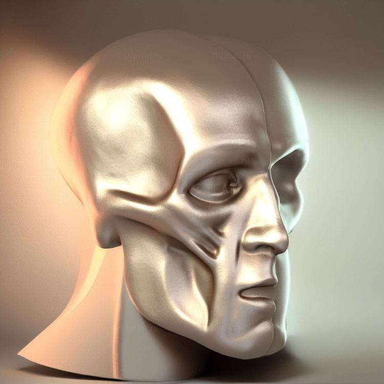 ГОЛОВА И ЧЕРЕП ECORCHE