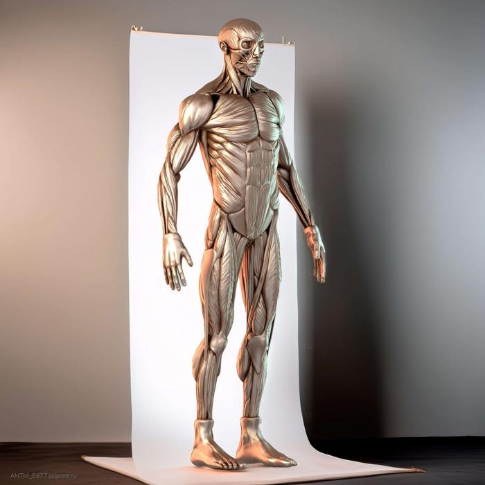 Ecorche для человеческого тела