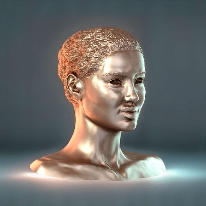 Женская голова