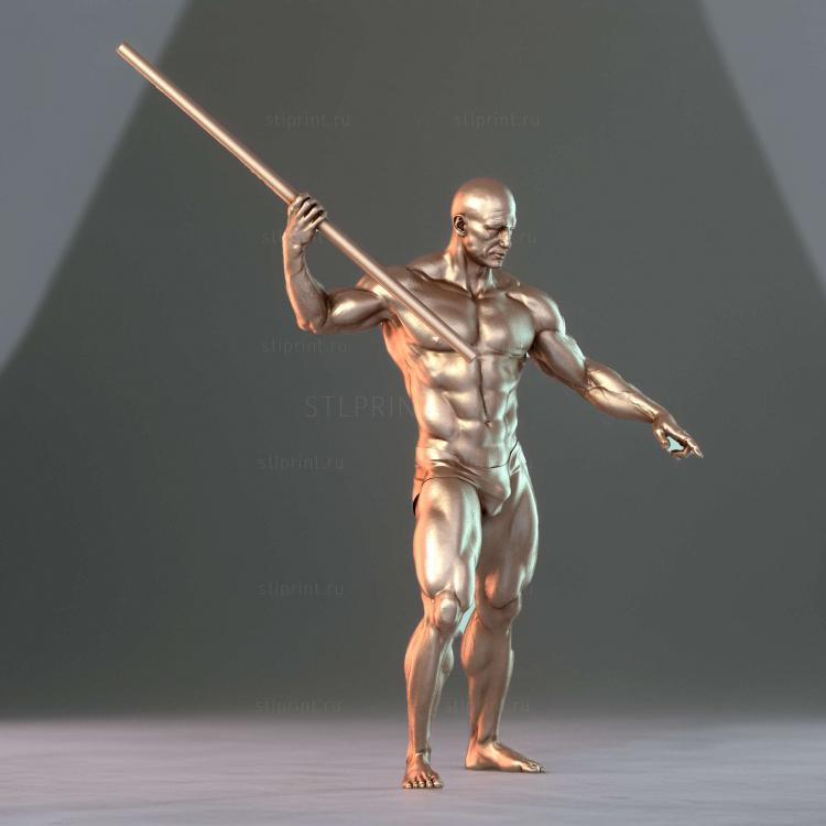 Стандартное мужское тело Poseidon pose 27