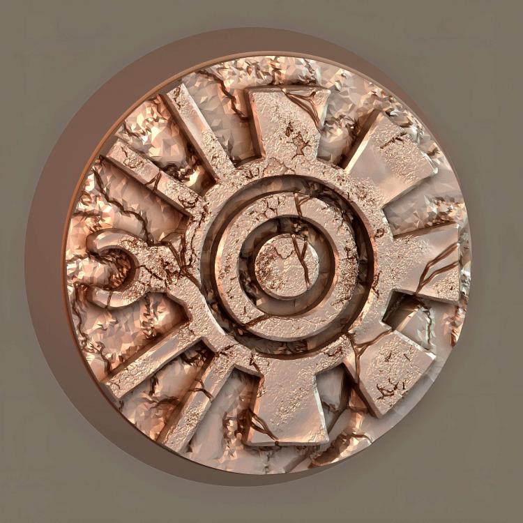 Круглый магнит Aztec 25 мм
