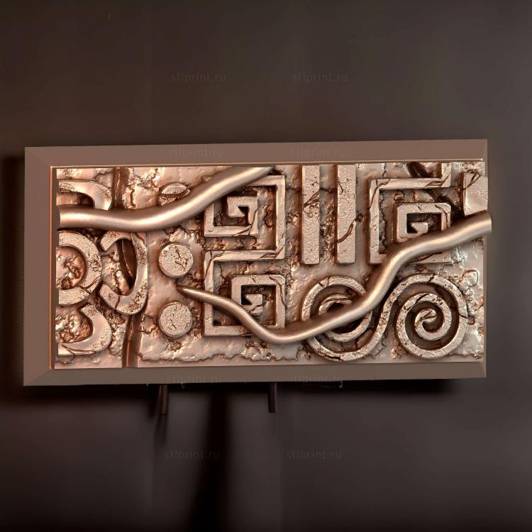 Квадратный магнит Aztec 25x50 мм