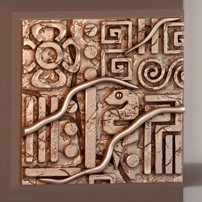 Квадратный магнит Aztec 50 мм
