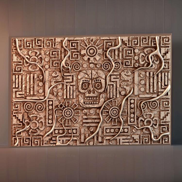 Квадратный магнит Aztec 150 x 100 мм
