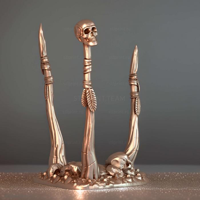 Поддержка aztec terrain scatter4