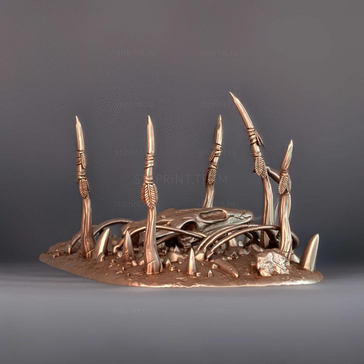 Поддержка aztec terrain scatter8