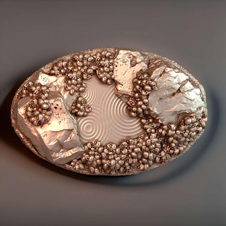 Основание черепа кости 170x105mm t
