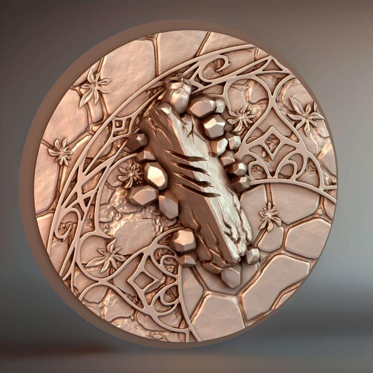 Базы Battle 50mm B декорированы