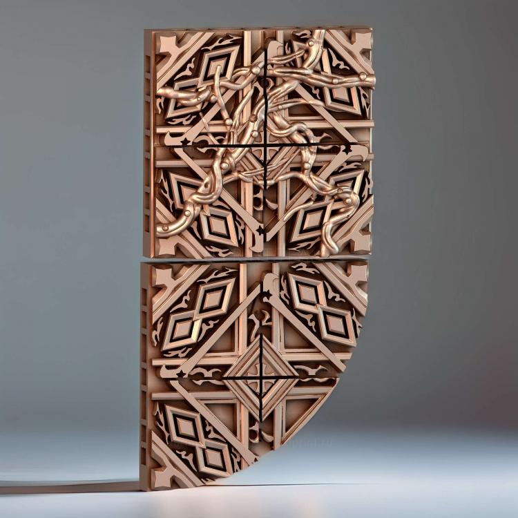 Плитка Церкви Космического Ужаса 2x2 C 001