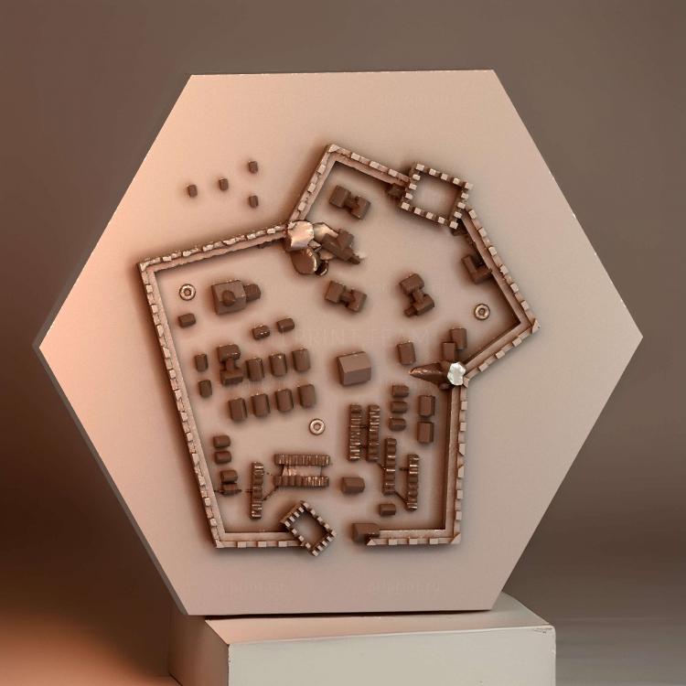 Набор плиток empires buildings Large City Tile