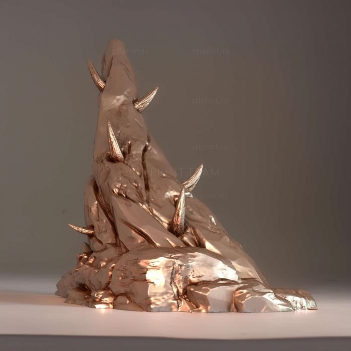 Адский ландшафт spike terrain3