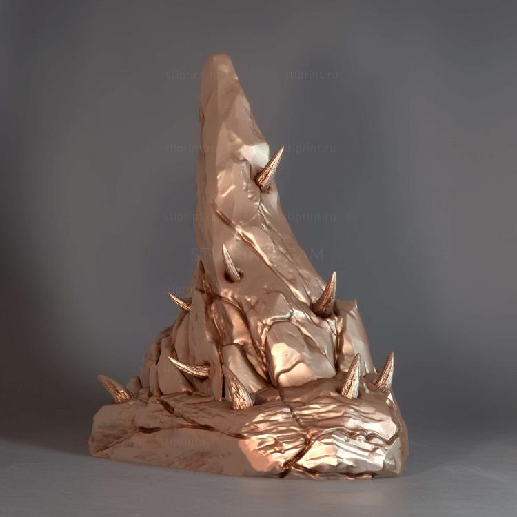 Адский ландшафт spike terrain4