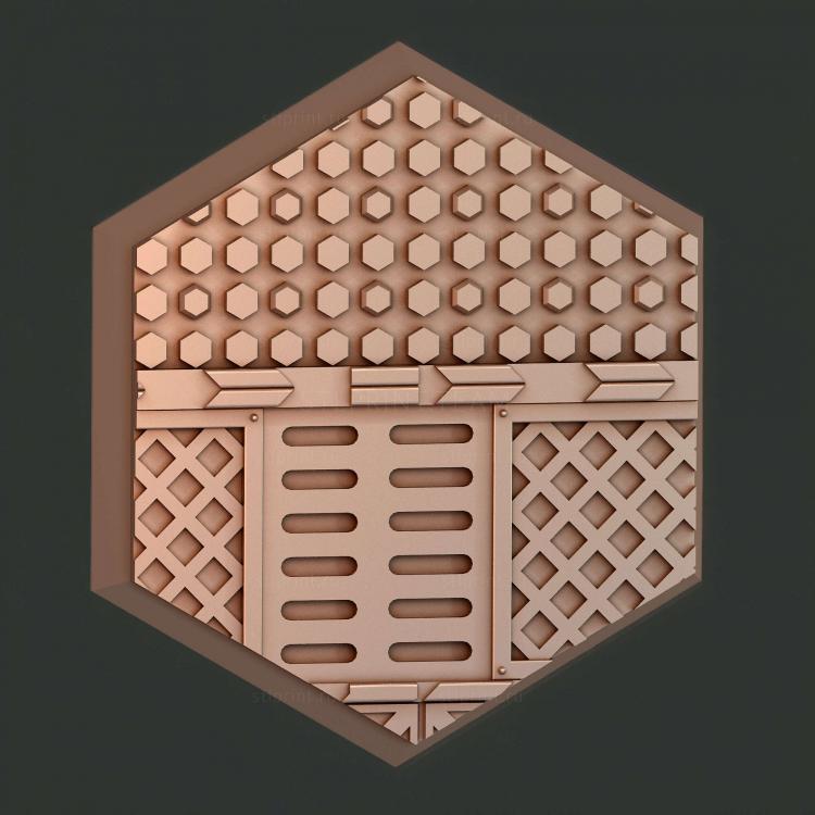 Шестиугольное основание 125p indr 60
