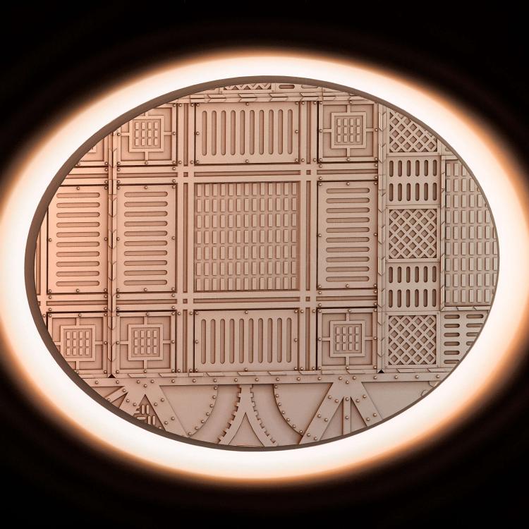 Овальное основание 120x92 мм indr 02