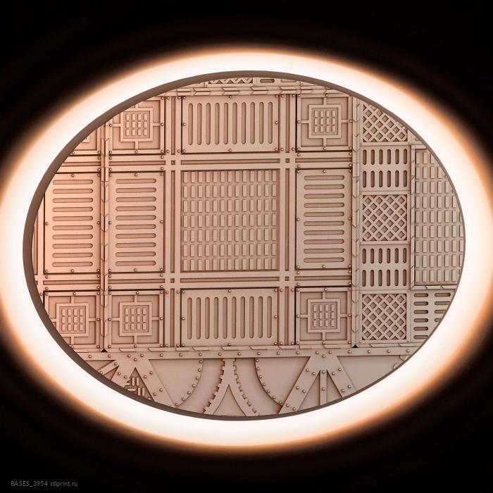 Овальное основание 120x92 мм indr 02