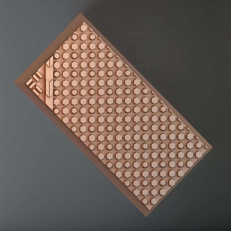 Прямоугольное основание 50x25 мм indr 01
