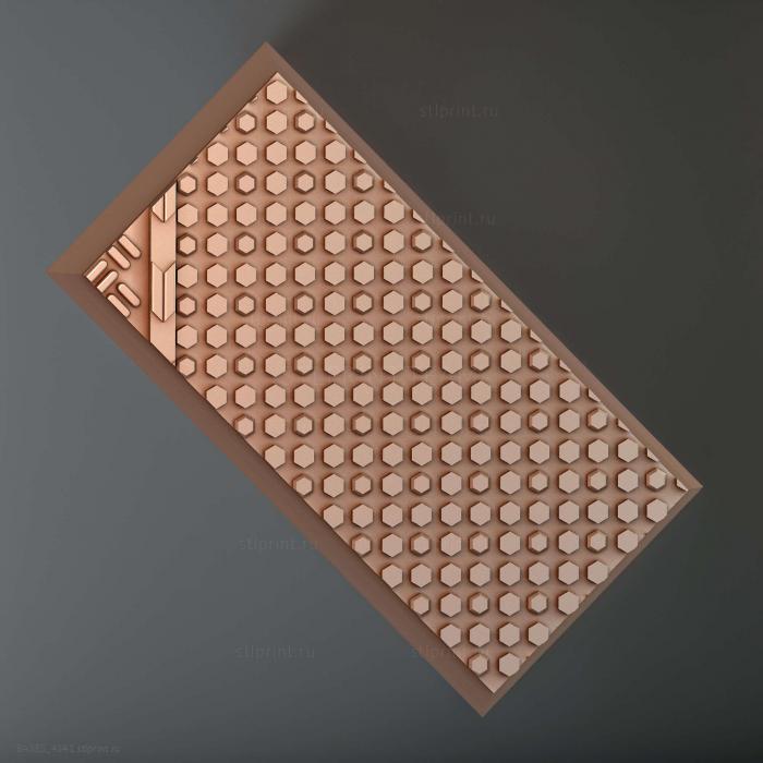 Прямоугольное основание 50x25 мм indr 01