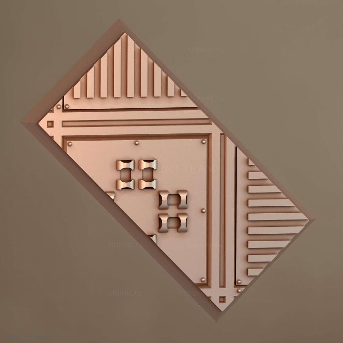 Прямоугольное основание 50x25 мм indr 04