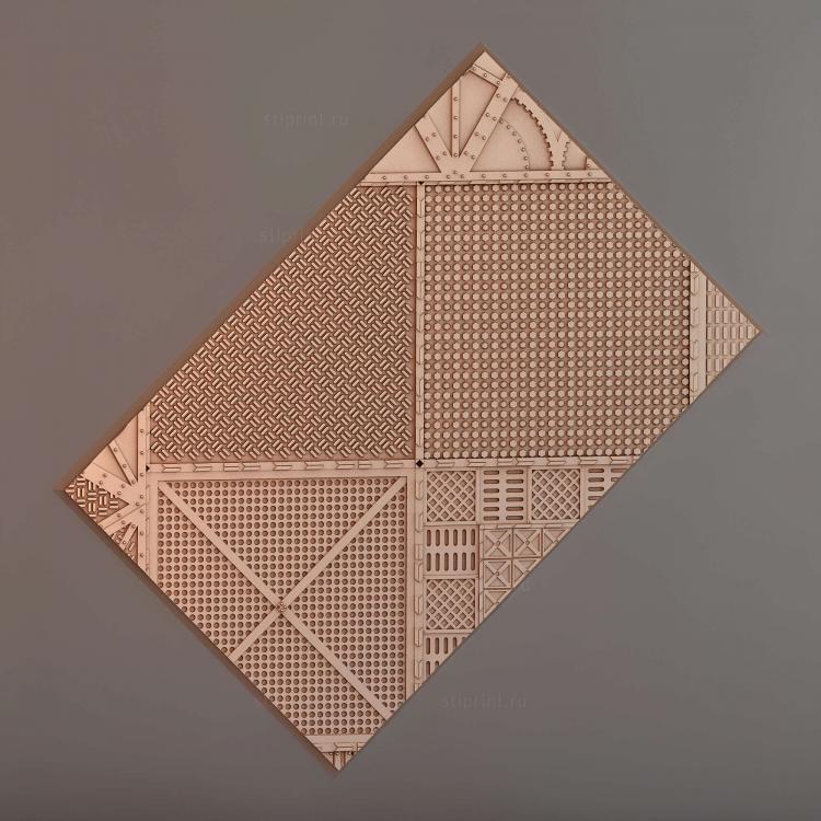 Прямоугольное основание 150x100 мм indr 02