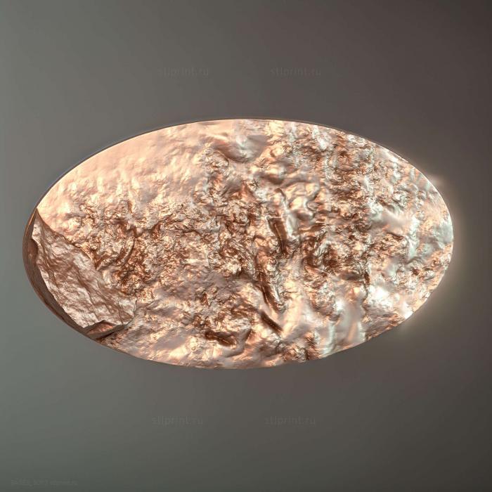 Круглые Верхние основания 60x35 мм 04