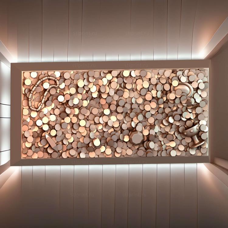 Магнит с квадратным основанием Treasure 25x50 мм