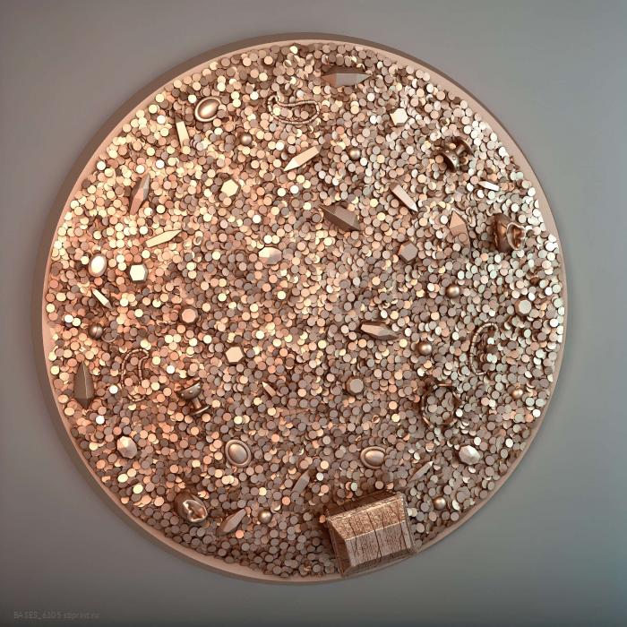 Магнит с круглым основанием Treasure bases 100 мм