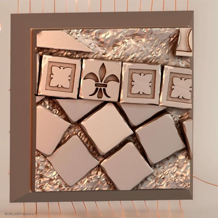 База Охотников на вампиров Sq 20x20mm ver5