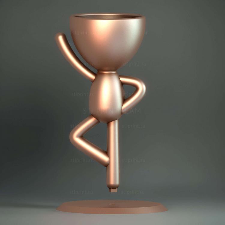 Vaso Dancarino base separada