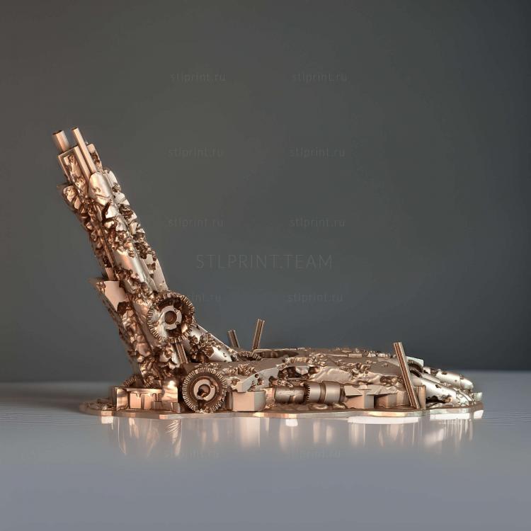 Шкаф для одежды Mecha foot 7