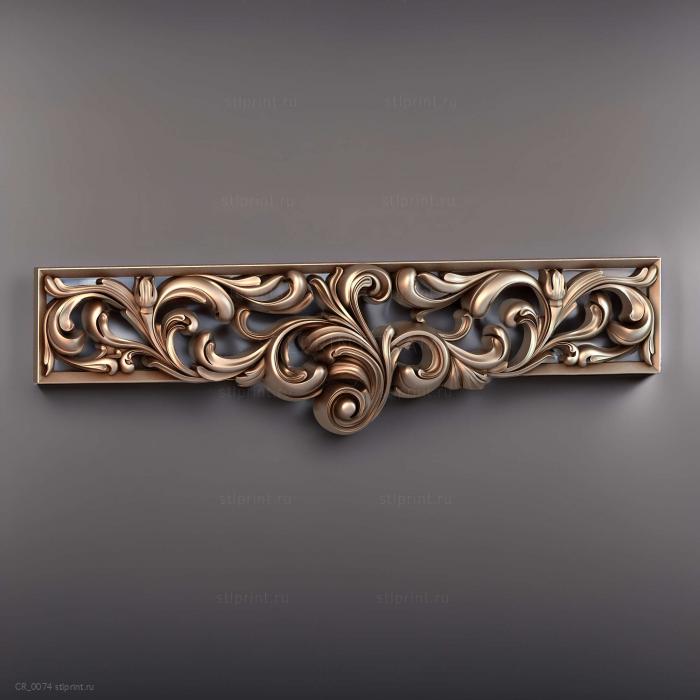 3d stl модель царги