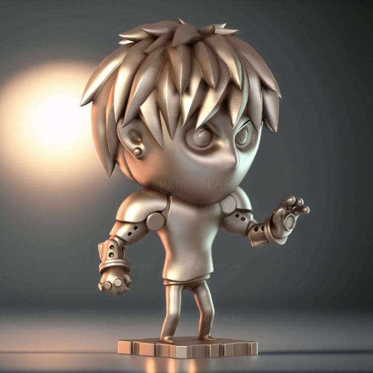 Серия One punch man genos plakit2