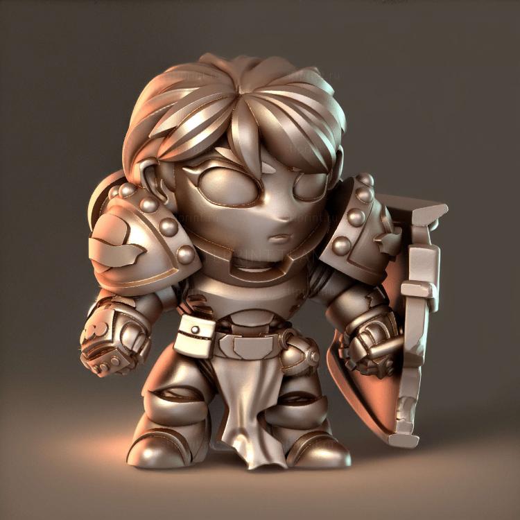 Братья и сестры Чиби из Conflict shield 4