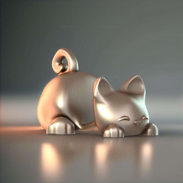Брелок Для Смартфона С Подставкой cat