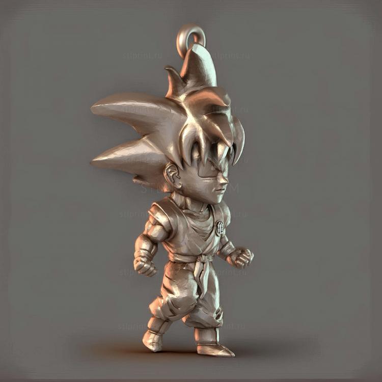 Брелки для ключей Goku keychain