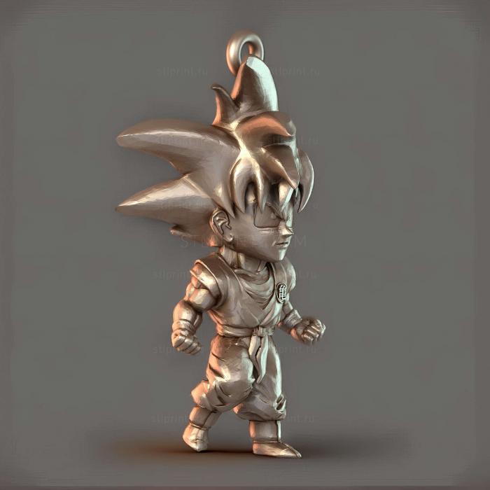 Брелки для ключей Goku keychain