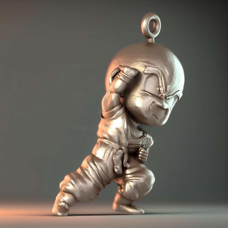 Брелки для ключей Krillin keychain