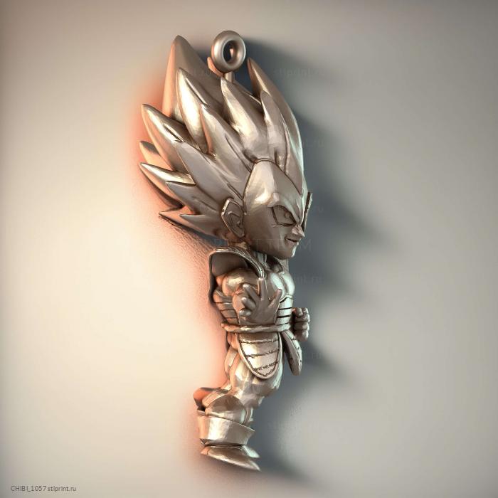 Брелки для ключей vegeta keychain
