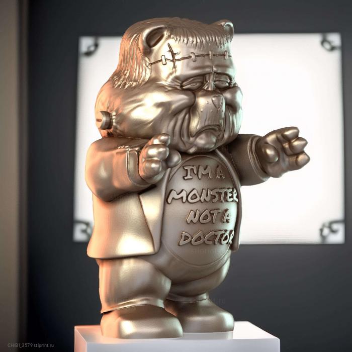 Игра с кальмарами в режиме Медведя frankenbear funny done