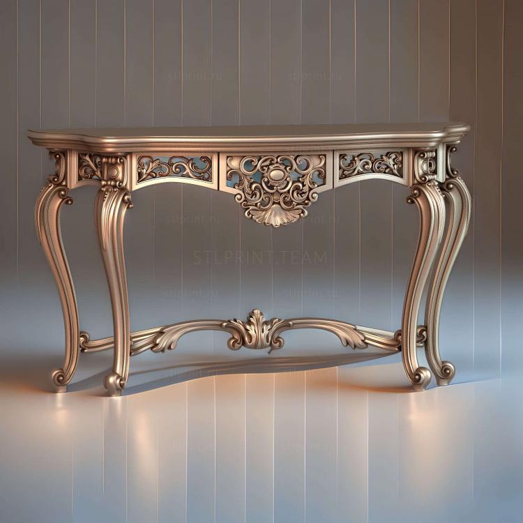 консоль на ЧПУ, 3d модель в stl, KN_0097