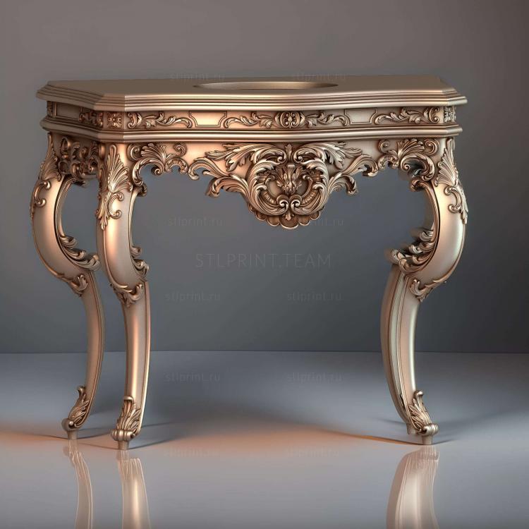 3d stl модель консоли