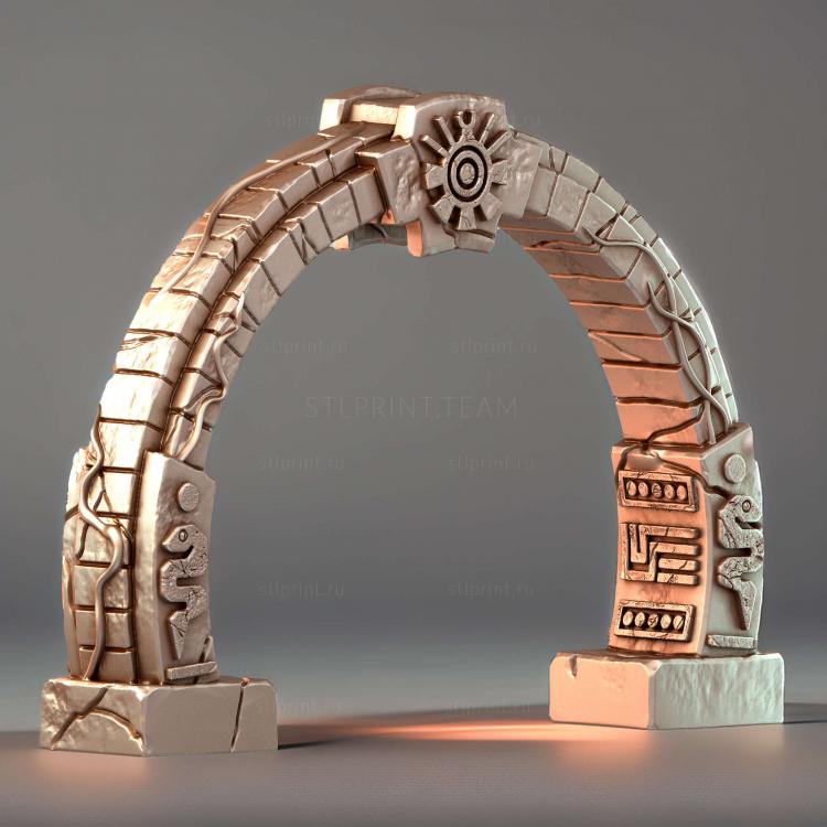 Верхняя часть магнитов aztec arc terrain