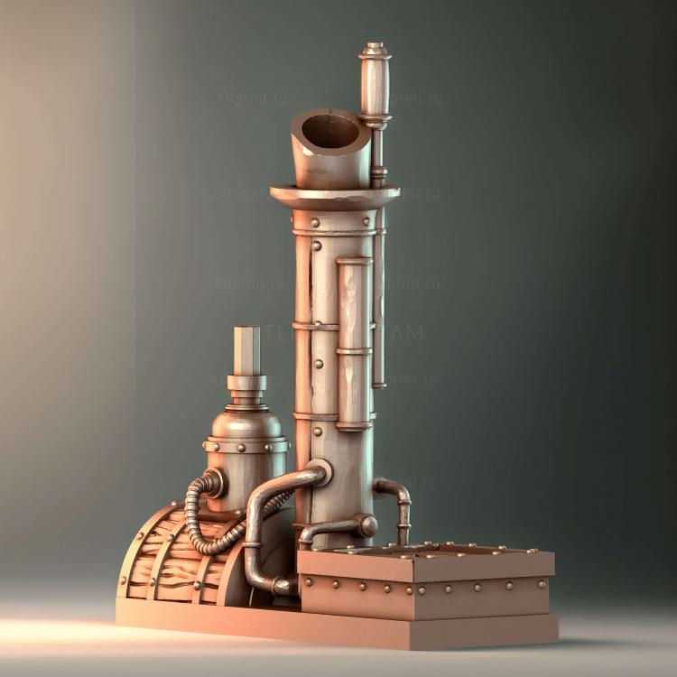 Двигатель для баржи Barrel Tech Sky Barge