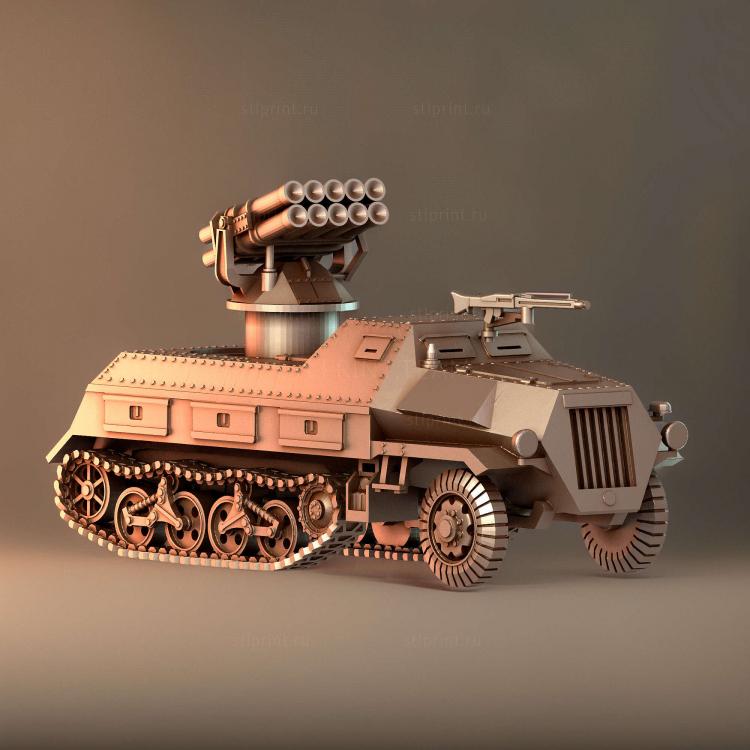 Пусковая установка Panzerwerfer Nemesis